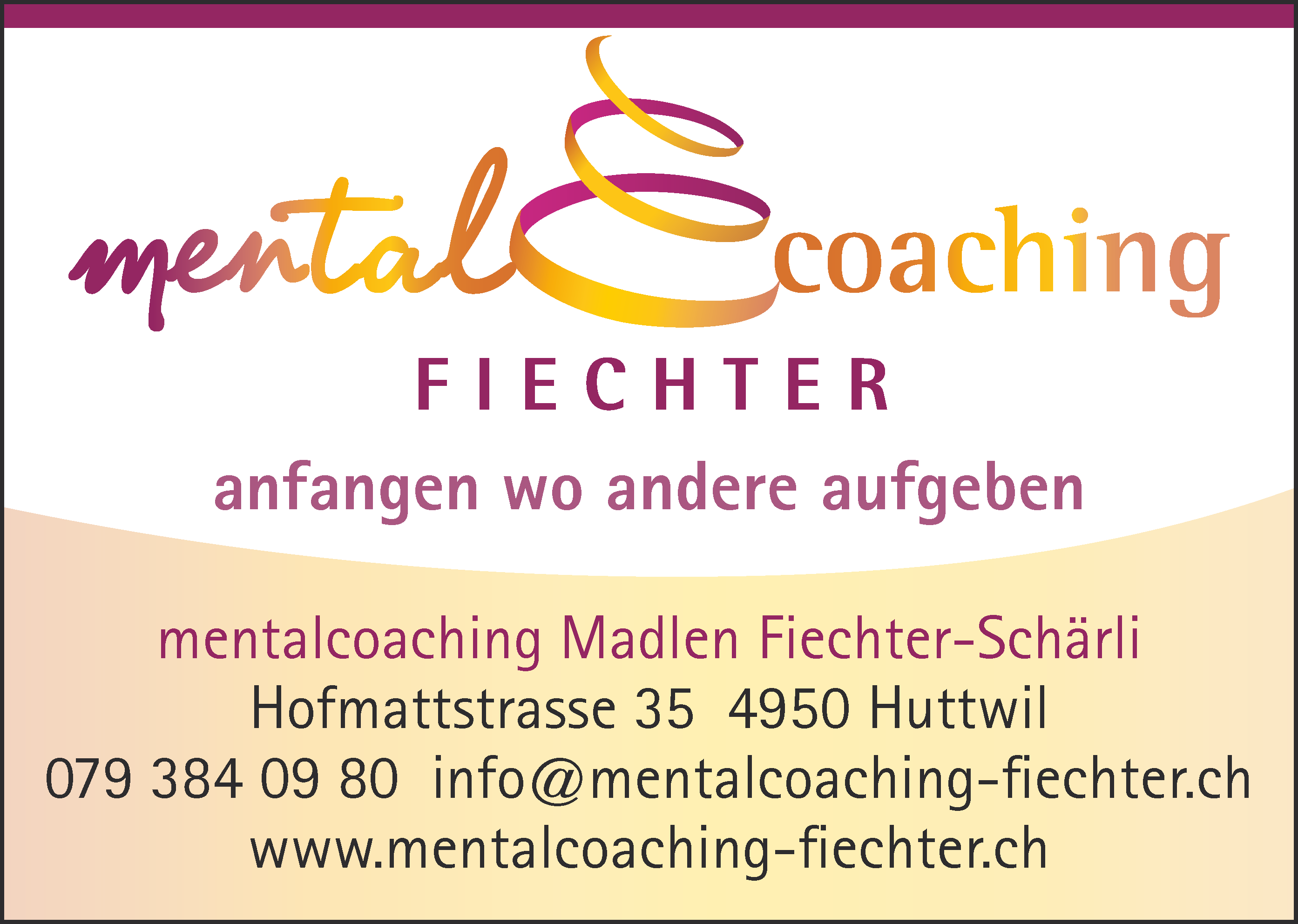 mentalcoaching FIECHTER